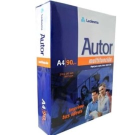 RESMA A4 90GR. LEDESMA AUTOR 500H.