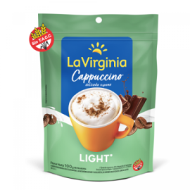 CAPPUCCINO LIGHT X 100GR. DOY PACK LA VIRGINIA