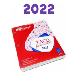TACO CALEND. FINANCIERO 2023 MEDORO 16.7X13.5CM