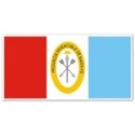 BANDERA SANTA FE CEREMONIA GRANDE BORDADA