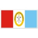 BANDERA SANTA FE CEREMONIA GRANDE BORDADA
