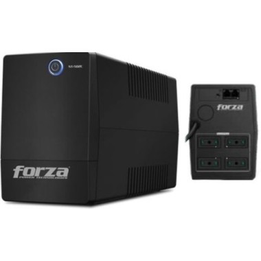 UPS FORZA 500VA 4 TOMAS + MODEM/RED NT-502A GTIA36M