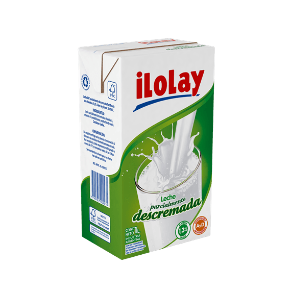 LECHE DESCR. UAT ILOLAY 12 X 1LT LARGA VIDA