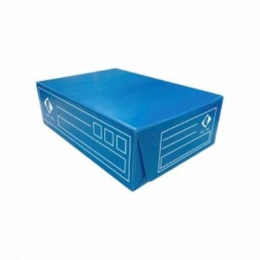 CAJA ARCHIVO OFICIO PLAST. 12CM THE-PEL 36X25X12CM