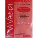 PAPEL VIVALDI TOYO ROJO A4 120GR X 10 UND.