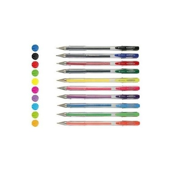 ROLLER SIMBALL/EZCO POWER GEL AZU/NEG/VER/LILA/ROSA
