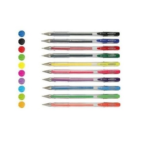 ROLLER SIMBALL/EZCO POWER GEL AZU/NEG/VER/LILA/ROSA