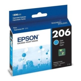 CARTUCHO TINTA EPSON 206 CIAN T206220 P/XP-2101