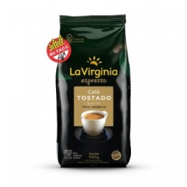 CAFE MOLIDO TOSTADO LV X 500GR. ESPRESSO ARABICA