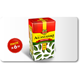 PACK 6UN. X 1KG. YERBA AGUANTADORA
