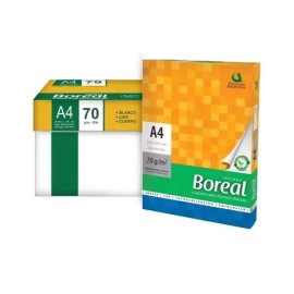 CAJA X 10UND. RESMA BOREAL A4 70GR. X 500H.