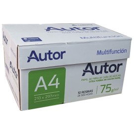 CAJA X 10UND. RESMA A4 75 GR AUTOR LEDESMA