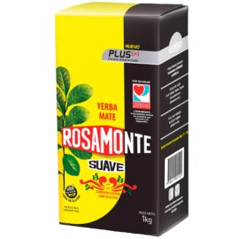 YERBA ROSAMONTE SUAVE PLUS 1KG.
