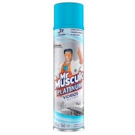 LIMP. VIDRIOS Y MULTIUSO AERO 360ML MR. MUSCULO PLATINUM