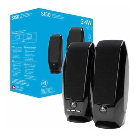 PARLANTES LOGITECH S150 BLACK USB 2.0 2.4W.