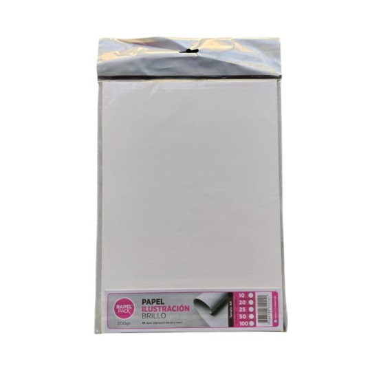 Brillo Paper PAPEL ILUSTRACION BRILLO A4 200GR X 20 HOJAS