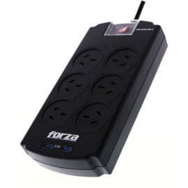 PROTEC. TENSION FSP-602USB-A FORZA 1.5MTS 1250 JOULES