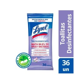 TOALLITAS DESINFECTANTES LYSOL 36 UND FLOW PACK