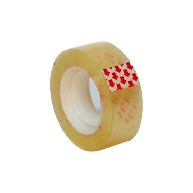 CINTA ADHESIVA 12MM X 25 MTS CORTE FACIL