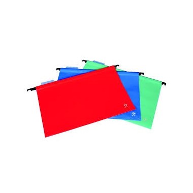 CARPETA COLGANTE  PLASTICA X UNIDAD C/VISOR THE-PEL